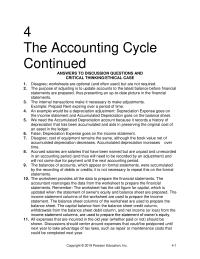 Accounting Chapter 4 Homework Accrued salaries are salaries that have been earned but are