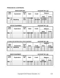 Accounting Chapter 5 Homework Service Revenue Income Summary 4000 Income