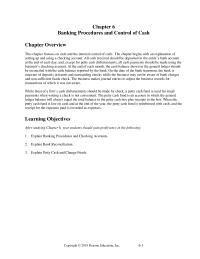 Accounting Chapter 6 Homework Online Banking Advantages Convenience Never Close