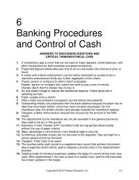 Accounting Chapter 6 Homework Beg Change Fund Cash Register Total Cash