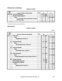 Accounting Chapter 6 Homework&nbsp;Miscellaneous Expense could be used instead.