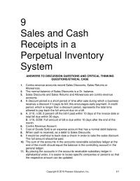 Accounting Chapter 9 Homework Sales Price After Credit Sales Tax Sales