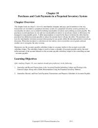 Accounting Chapter 10 Homework Receive The Goods And Prepare Receiving Report