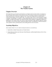 Accounting Chapter 23 Homework The Back Contains The Account Distribution Space