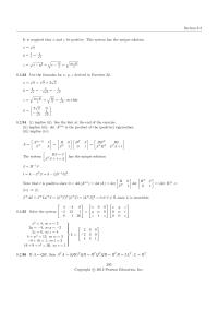 Chapter 8 The columns of LT give us a basis with the desired