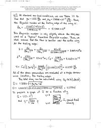 Environmental Engineering Chapter 4 Homework&nbsp;The fluid density can be found as: