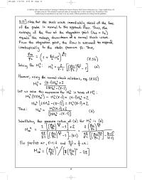 Environmental Engineering Chapter 8 Homework&nbsp;Velocity components for a 2D incompressible flow