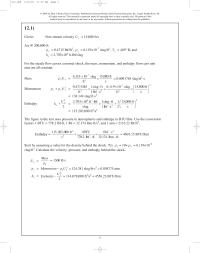 Environmental Engineering Chapter 12 Homework&nbsp;From the thermodynamic charts of Moeckel and Weston