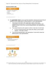Management Chapter 8 Answer The Divisional Structure Grouping Similarity Purpose