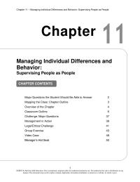 Management Chapter 11 However All Students Should Have Understanding The