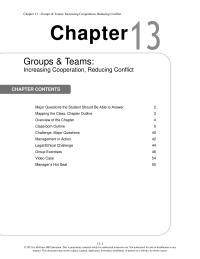 Management Chapter 13 Work Teams For Four Purposes Advice Production