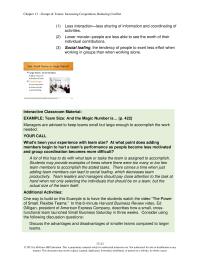 Management Chapter 13 Functional Conflict Also Called Constructive Conflict Cooperative