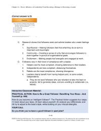 Management Chapter 14 Power Influence Amp Leadership From Becoming