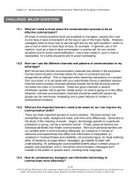 Management Chapter 15 Both formal and informal communication channels