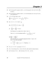 Mathematics Chapter 3 The right-hand sum is a geometric progression
