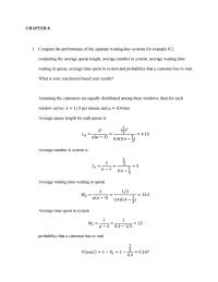 Industrial Engineering Chapter 8 Homework&nbsp;Here is the side by side comparison