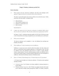 Database Storage & Design Chapter 3 Homework Instead The Data Accessed Via