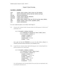 Database Storage & Design Chapter 23 Homework Question 204 Horizontally Fragmented Follows&nbsp;