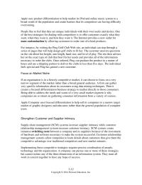 Management Chapter 3 Because Ford Wanted Concentrate Its Core Competency