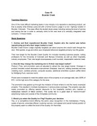 Marketing Chapter 19 Homework Product Price And Promotion Were All Adjusted
