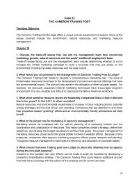 Marketing Chapter 22 Homework What The Proper Role For Marketing Resource