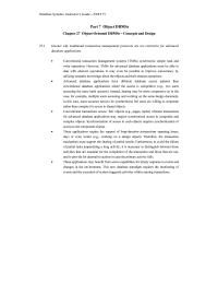 Database Storage & Design Chapter 27 Homework&nbsp;In this case, users accesses need to be synchronized