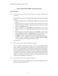 Database Storage & Design Chapter 28 Homework Map The Object oriented Database Design For The