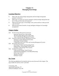 Management Chapter 11 Case based Reasoning The Knowledge Base Continuously