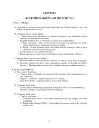 Management Chapter 4 Trading Shares Listed Exchange Alternative Trading