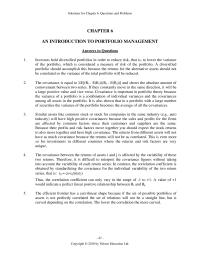 Management Chapter 6&nbsp;Similar assets like common stock or stock for