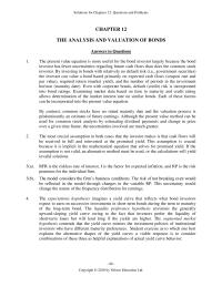 Management Chapter 12 Negative Convexity Refers Slow Price Increases Callable