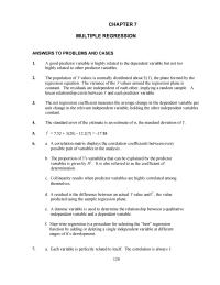 Chapter 7 Homework However Not Good Idea Use This Fitted