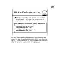 Notes 2 Homework The Use These Member Variables Bit Confusing