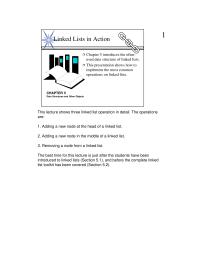 Notes 5 Homework Node Insert Entry Null Head Here The