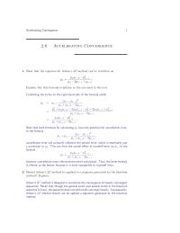 Chapter 2 Homework cancellation error will primarily influence the second term