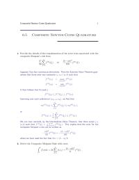 Chapter 6 Homework Consider The Definite Integral If