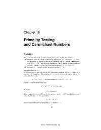 Chapter 19 Criterion to determine which of the following numbers