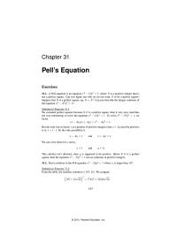 Chapter 31 We continue our study of the pentagonal numbers