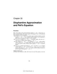Chapter 33 Can you determine a pattern that lets you predict