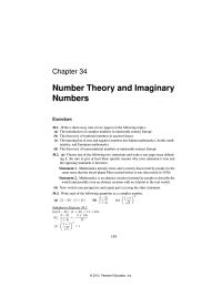 Chapter 34 Be sure to give at least three specific reasons