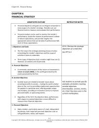 Business Development Chapter 6 Combining The Profit Margin And Asset Turnover