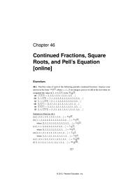 Chapter 46 We need the b in the denominator to cancel out