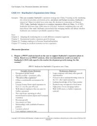 Business Development Case&nbsp;14 When reviewing the strengths of the company