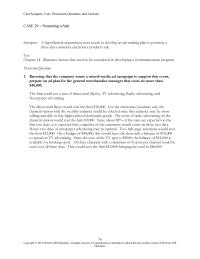 Business Development Case&nbsp;29 Answers Work Out The Daily Scheduling All