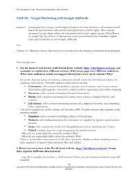 Business Development Case&nbsp;30 Based Your Review The David Jones Website