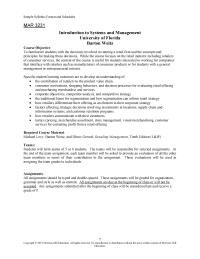 Sample Syllabus Format And Schedules&nbsp;To familiarize students with the decisions involved&nbsp;