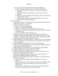 Psychology Chapter 14 Secure Relationships Adulthood Linked Being Sensitive And