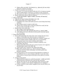 Psychology Chapter 15 Unhappy Experiences May Reinforce Negative Experiences Romantic