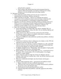 Psychology Chapter 16 Many Hospital Patents Experience Delirium Reaction Stressors