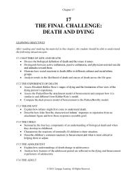 Psychology Chapter 17 Damage Theories Damage Theories View Aging Terms